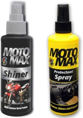 Motomax Liquid Car Polish for Exterior, Metal Parts, Dashboard(230 ml)