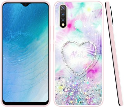 CASE CREATION Back Cover for Vivo Y19 2019 Sparkle glitter Bling Smart new look Case Cover(Multicolor, 3D Case, Pack of: 1)