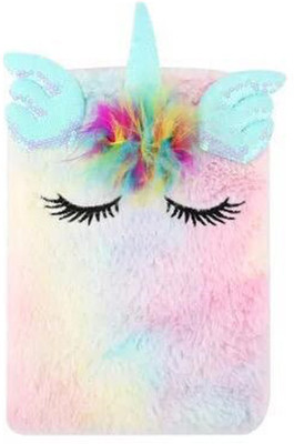 MFU Unicorn Horn giving it a Exclusive look A5 Diary Ruled 160 Pages(Multicolor)