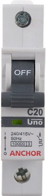 ANCHOR 1-Pole Uno Series Mcb 98004 MCB(1)