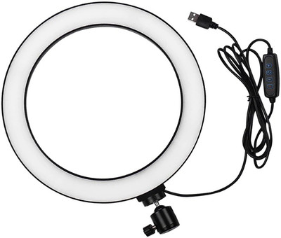 BUY SURETY Big LED Ring Light For Camera Smartphone To Capture Photo Flash Photography Led Selfie Light For Photo Studio Youtube Make Up Camera Video Light Ring Light LED Selfie Lamp Studio Photography Photo Lighting Ring Flash(White, Black)