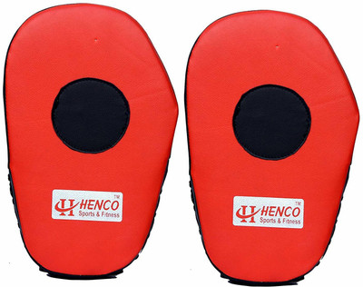 HENCO Focus Boxing and Karate Punching Pads/Coach Pads Focus Pad(Red)