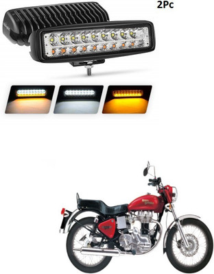 XZRTZ LED Fog Lamp Unit for Royal Enfield Universal For Car
