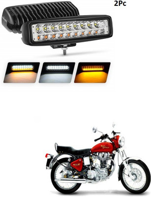 XZRTZ LED Fog Lamp Unit for Royal Enfield Universal For Car