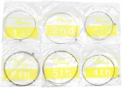SG MUSICAL Acoustic SGM-S1R 6Pcs/Set Guitar String Guitar String(6 Strings)