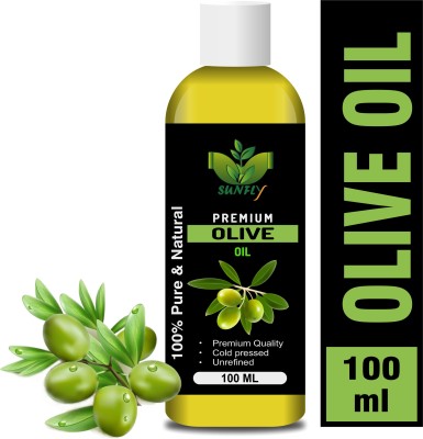Sunfly Olive Oil Extra Virgin for Hair, skin & face- Hair Oil(100 ml)