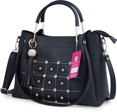 Fiesto fashion Women Black Hand-held Bag