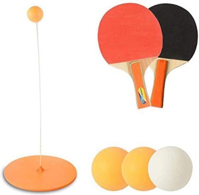 IRIS Table Tennis Trainer, Table Tennis Rebound Trainer, Table Ping-Pong with Elastic Soft Shaft, Leisure Decompression Sports, Self-Training Device for Adults Children Table Tennis Kit