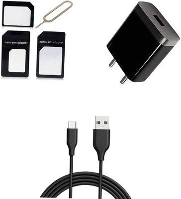 SARVIN Wall Charger Accessory Combo for OPPO A5 2020(White)