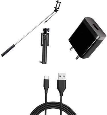 SARVIN Wall Charger Accessory Combo for Vivo V17(White)