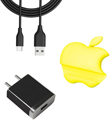 SARVIN Wall Charger Accessory Combo for Motorola One Macro(White)