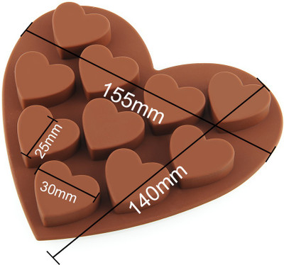 Nema Silicone Chocolate Mould 10(Pack of 1)
