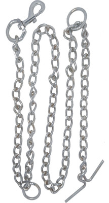 ALB Pet chain 155 cm Dog & Cat Chain Leash(Silver)