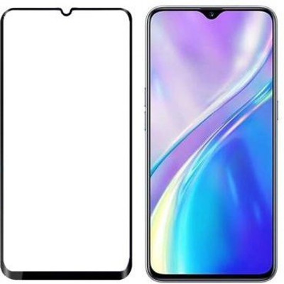 AKSHUD Edge To Edge Tempered Glass for Realme XT(Pack of 1)