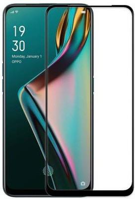 AKSHUD Edge To Edge Tempered Glass for Realme X(Pack of 1)