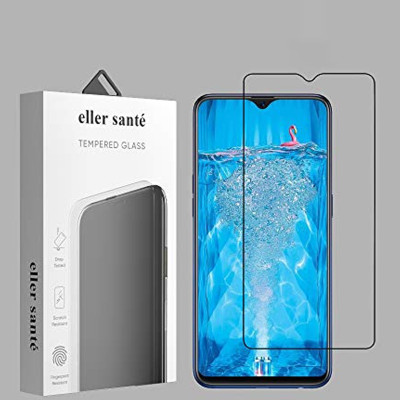 eller santé Edge To Edge Tempered Glass for Oppo F9(Pack of 1)