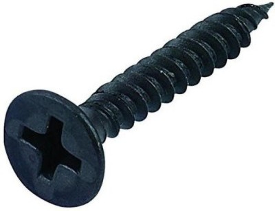 JMATAENT Steel Flat Head Self-drilling Screw(25 mm Pack of 100)