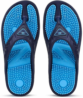 Ammar Collection Men Flip Flops(Blue , 10)