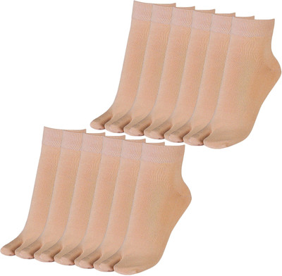 QUEERY Women Ankle Length(Pack of 12)