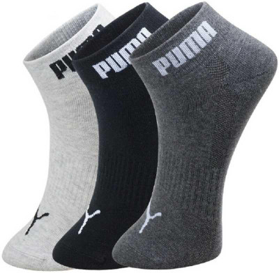 Puma Men & Women Printed Ankle Length(Pack of 3)