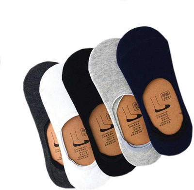 Blossoms Men & Women Low Cut, Peds/Footie/No-Show(Pack of 5)