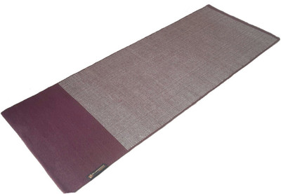 ASE YOGA INDIA Cotton Yoga Mat Hand Weaved Maroon 6 mm Yoga Mat