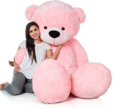77 OFF on AV Toys 5 Feet teddy bear 152 cm Pink on Flipkart