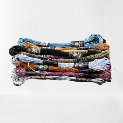 Quality BIt Multicolor Thread(8 m Pack of25)