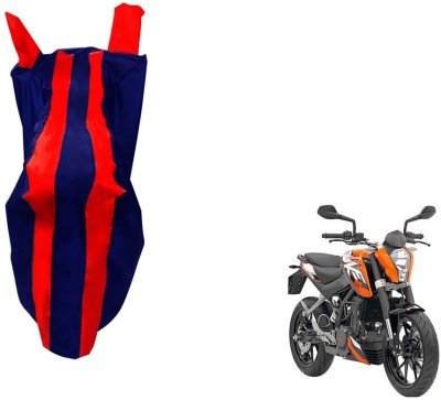 Auto Kite Two Wheeler Cover for KTM(Duke 200, Red, Blue)