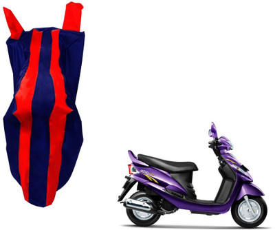 WolkomHome Two Wheeler Cover for Mahindra(Rodeo RZ, Red, Blue)