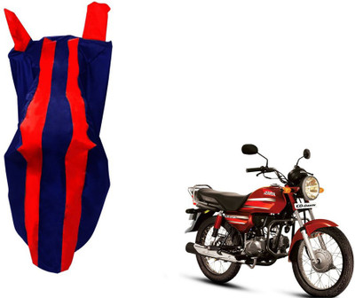 WolkomHome Two Wheeler Cover for Hero(CD Dawn, Red, Blue)