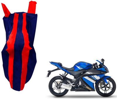 WolkomHome Two Wheeler Cover for Yamaha(YZF R15 S, Red, Blue)