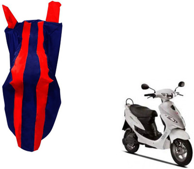 WolkomHome Two Wheeler Cover for Hero(Electric, Red, Blue)