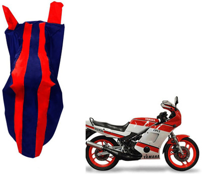 WolkomHome Two Wheeler Cover for Yamaha(RD 350, Red, Blue)