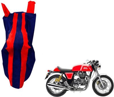 WolkomHome Two Wheeler Cover for Royal Enfield(Continental GT, Red, Blue)