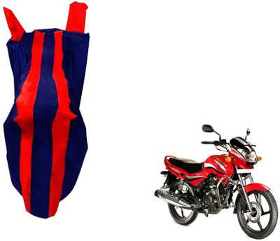 WolkomHome Two Wheeler Cover for Hero(Achiever, Red, Blue)