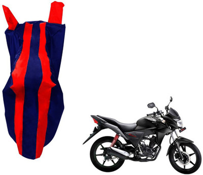 WolkomHome Two Wheeler Cover for Hero(CB Twister, Red, Blue)