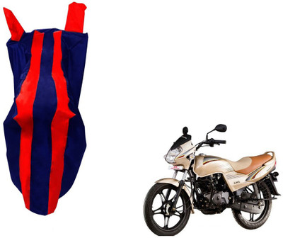WolkomHome Two Wheeler Cover for LML(Freedom, Red, Blue)