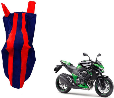 WolkomHome Two Wheeler Cover for Kawasaki(Z250, Red, Blue)