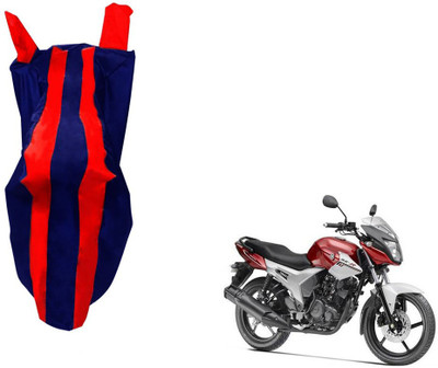 WolkomHome Two Wheeler Cover for Yamaha(SZ R, Red, Blue)