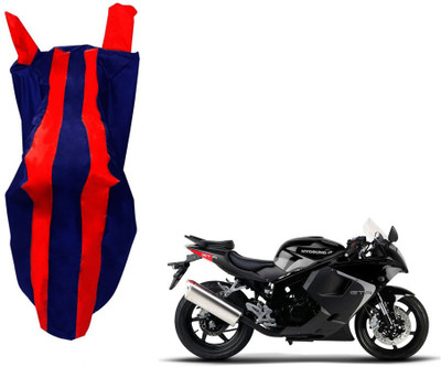 WolkomHome Two Wheeler Cover for Hyosung(GT250R, Red, Blue)