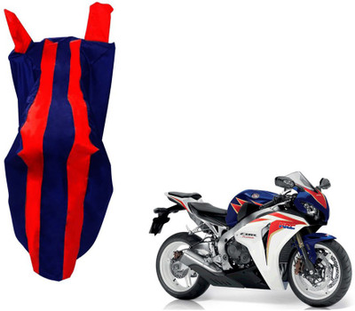 WolkomHome Two Wheeler Cover for Honda(CBR 1000RR, Red, Blue)