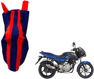 WolkomHome Two Wheeler Cover for Bajaj(Pulsar 150 DTS-i, Red, Blue)
