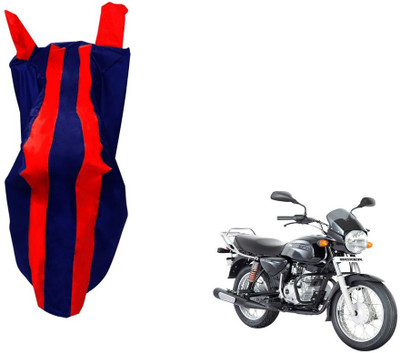WolkomHome Two Wheeler Cover for Bajaj(Boxer, Red, Blue)