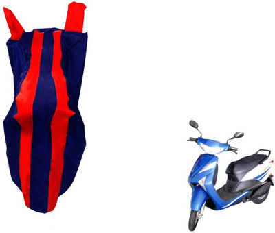 WolkomHome Two Wheeler Cover for Indus(Yo Xplor, Red, Blue)