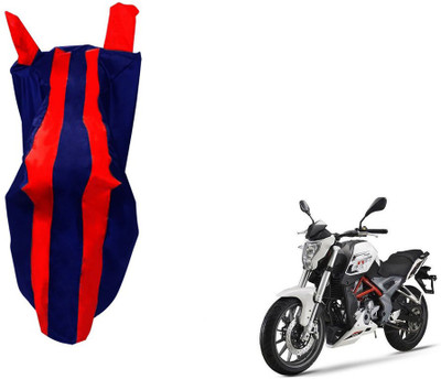 WolkomHome Two Wheeler Cover for DSK Benelli(TNT 25, Red, Blue)