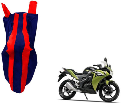 WolkomHome Two Wheeler Cover for Hero(CBR 150R, Red, Blue)