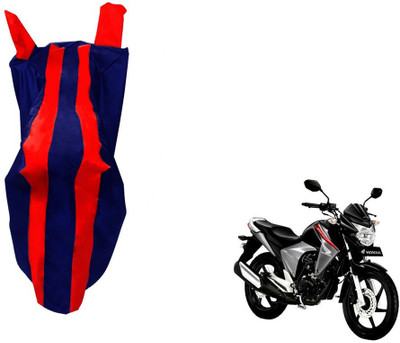 WolkomHome Two Wheeler Cover for Honda(Dazzler, Red, Blue)