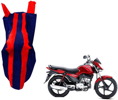 WolkomHome Two Wheeler Cover for Mahindra(Stallio, Red, Blue)