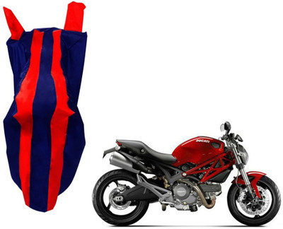 WolkomHome Two Wheeler Cover for Ducati(Monster 795, Red, Blue)